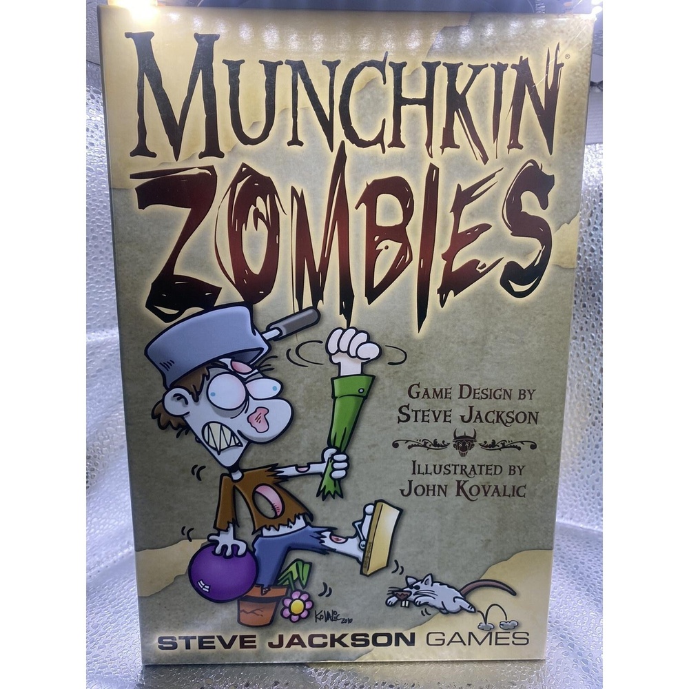 Munchkin Zombies by Steve Jackson Games (1st EDITION) COMPLETE